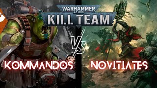 Kommandos vs Novitiates  Kill Team Battle Report  S2E1 [upl. by Vernier888]