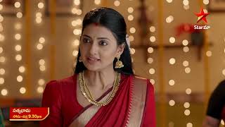 Satyabhama  Promo  8th Apr 2024  Star Maa Serials  MonFri at 930 pm  Star Maa [upl. by Hare]