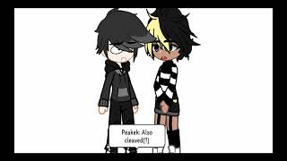 •DadEXE meet peakek••FNF amp SSN••Gacha Club••This is real final• [upl. by Odlaumor]