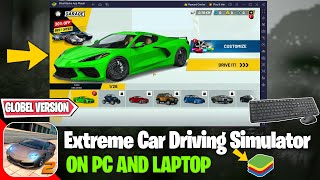 How to Download and Play Extreme Car Driving Simulator on PC in Windows 1011 in 2024📈✅ [upl. by Einnus905]