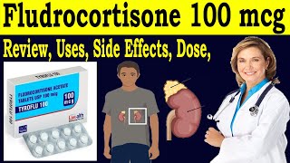 Fludrocortisone 100 mcg  Tyroflu 100 mcg in uses  Fludrocortisone uses in hindi Uses Side Effect [upl. by Ardyth]