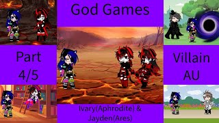 God Games  Part 4Level 3 IvaryAphrodite amp JaydenAres  Villain AU [upl. by Ynagoham]