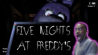 Five Nights At Freddys Night 2  HUGE JUMPSCARE  EXTREMELY CREEPY HORROR GAME [upl. by Skilken]