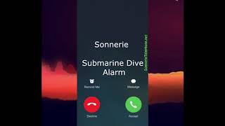 Sonnerie Submarine Dive Alarm mp3 pour portable  SonnerieTelephone [upl. by Aitsirk]