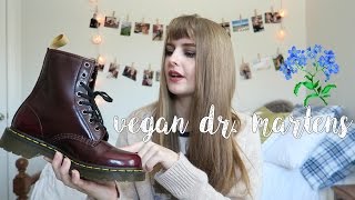 VEGAN DR MARTENS REVIEW [upl. by Wendall254]