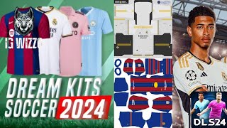 DLS 24 How to Import Custom Jerseys  Ultimate Guide [upl. by Hodess]