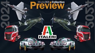 ITALERI New Kits  ReRelease 2024 ModelKit Preview [upl. by Akinod]