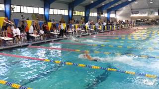 Santo Condorelli 100 Free 4347  400 Free Relay Prelims Lead off [upl. by Gnod]