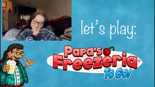 let’s play papa’s freezeria to go [upl. by Kciremed]