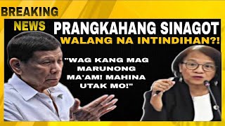 FRANCE CASTRO NAGALIT MATAPOS PAGTAWANAN SA KONGRESORODRIGO DUTERTE BINÛTÀTÀ  PINÀHIYÀ SI CASTRO [upl. by Amias]