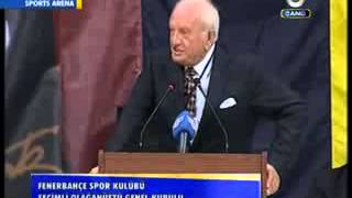 Ali Şen  Fenerbahçe Kongre Konuşması  2013 [upl. by Seen]