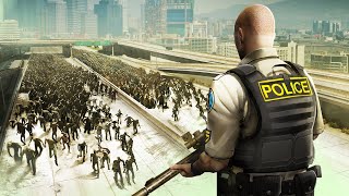 I became a COP in a ZOMBIE OUTBREAK in GTA 5 RP [upl. by Odericus]