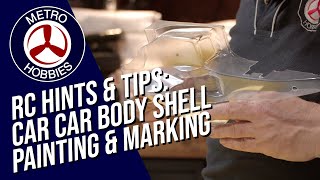 How to Paint RC Car Shells and Apply Decals  RC Basics [upl. by Elsbeth]