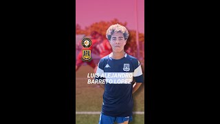 Luis Alejandro Barreto Lopez a 17 year old footballer from Venezuela 🇻🇪⚽ football alcorcon [upl. by Darcee]