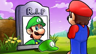 Mario Says Goodbye To Luigi  Funny Animation  The Super Mario Bros Movie [upl. by Ayanal176]