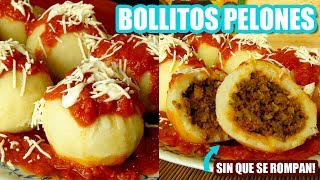 BOLLOS PELONES RECETA VENEZOLANA PARA QUE NO SE ROMPAN ► TIENES QUE VERLO😮 [upl. by Okramed]