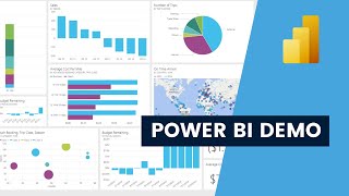 Power BI Demo Setting Up Microsoft Power BI for Portfolios and Projects [upl. by Jeffers]