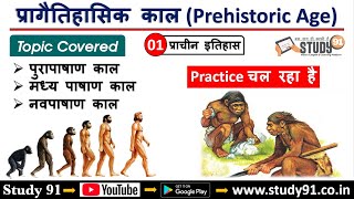 Ancient History  Pragaitihasik Kaal Practice in Hindi Study91 Nitin Sir Question Answer Video 01 [upl. by Fugere]