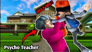 MY PSYCHO TEACHER KIDNAPPED ME 😨scaryteacher [upl. by Brit]