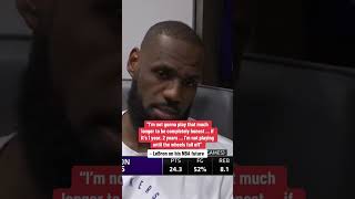 LeBron James Reveals He Has Only 12 Years Left in the NBA 😱 [upl. by Ludmilla]