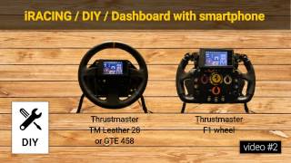 MySimRacing 2  DIY  Dashboard Smartphone with DashMeterPro [upl. by Arabelle984]