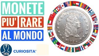 MONETE RARE più COSTOSE al MONDO  curiosità numismatica [upl. by Raynata]