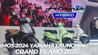 Yamaha Grand Filano Terbaru 2025  IMOS 2024 [upl. by Eenhpad]