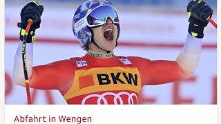 Ski Alpin Mens shortened Downhill Wengen Highlights 2024 [upl. by Sivel]