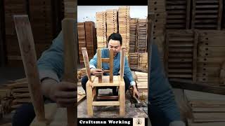 The Process Of Making A Wooden Chair [upl. by Oznerol]