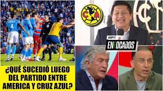 El PARTIDAZO entre AMÉRICA y CRUZ AZUL termino en BRONCA ¿QUÉ SUCEDIÓ  Enfocados ESPN [upl. by Lebyram444]