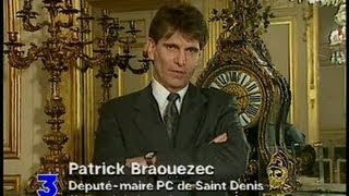 Patrick BRAOUEZEC député maire de Saint Denis élu homme politique local de lannée [upl. by Demy]