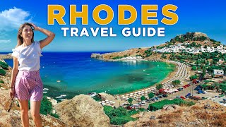 Top 10 Things To Do in Rhodes Greece  Travel Guide [upl. by Wiltsey]