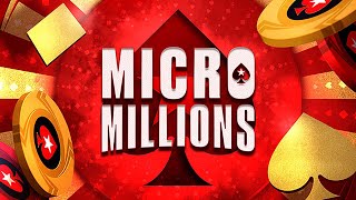 MicroMillions 2022 Main Event €25 NLHE PKO  Final Table Replay  PokerStars Italy [upl. by Jacobo]