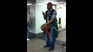 Homeless Man Sings Moves Like Jagger [upl. by Vitalis]