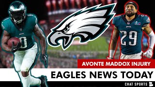 BREAKING Avonte Maddox OUT For The Season MAJOR Eagles News Ft D’Andre Swift After BIG Week 2 WIN [upl. by Caputo259]