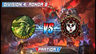 Heroes Lounge Ronda 8 Div 4 Pandamonium VS Blackhearts Boys Parte 1 [upl. by Kevin234]