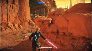 STAR WARS Battlefront 2 Heroes Vs Villains Dooku 15 MVP [upl. by Zetnom]