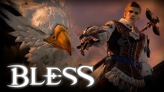 Bless 블레스  lvl 1617 Hieron Quests and Cutscenes  CBT2  KR [upl. by Isidor179]