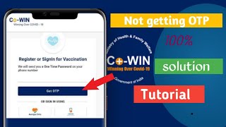 Cowin app otp problem  cowin app otp problem fixed how to register in cowin [upl. by Corene955]