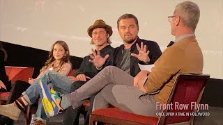 ONCE UPON A TIME IN HOLLYWOOD wactors Leonardo DiCaprio Brad Pitt Julia Butters and more [upl. by Etteve]