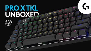 Logitech G PRO X TKL Keyboard  Unboxing [upl. by Elset511]