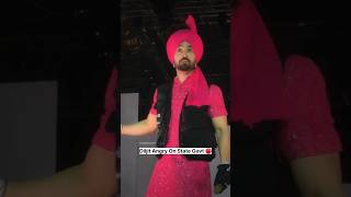 Diljit Dosanjh Angry in Ahmedabad Concert 😡 Diljit Stop Singing Sharabi Songs diljitdosanjh shorts [upl. by Wilona]