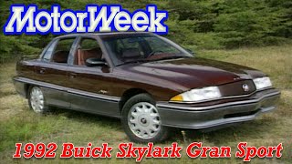 1992 Buick Skylark Gran Sport  Retro Review [upl. by Enohs]