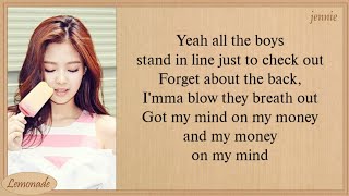 BLACKPINK WHISTLE Japanese Ver Easy Lyrics [upl. by Refanej]