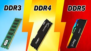 DDR3 vs DDR4 vs DDR5 RAM Which is Best Key Differences Explained [upl. by Masha]