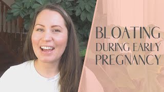 My Experience with Gas amp Bloating in Pregnancy  What Causes It amp How Im Reducing It [upl. by Yennaiv340]