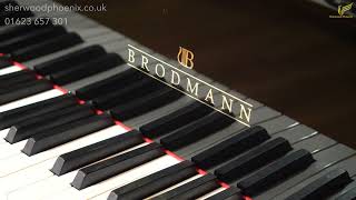 Brodmann BG187 Black Grand Piano Serial No 1870001180  Demonstrated by Sherwood Phoenix [upl. by Schram]