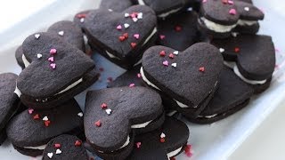 How To Make Homemade Oreo Cookies  Simply Bakings [upl. by Arbba]