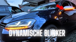 Golf 7  Weiße Dynamische Blinker [upl. by Sihon]