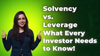 Leverage or Solvency  Don’t Mix These Up  Know the REAL Difference  High Leverage Good or BAD [upl. by Budde]